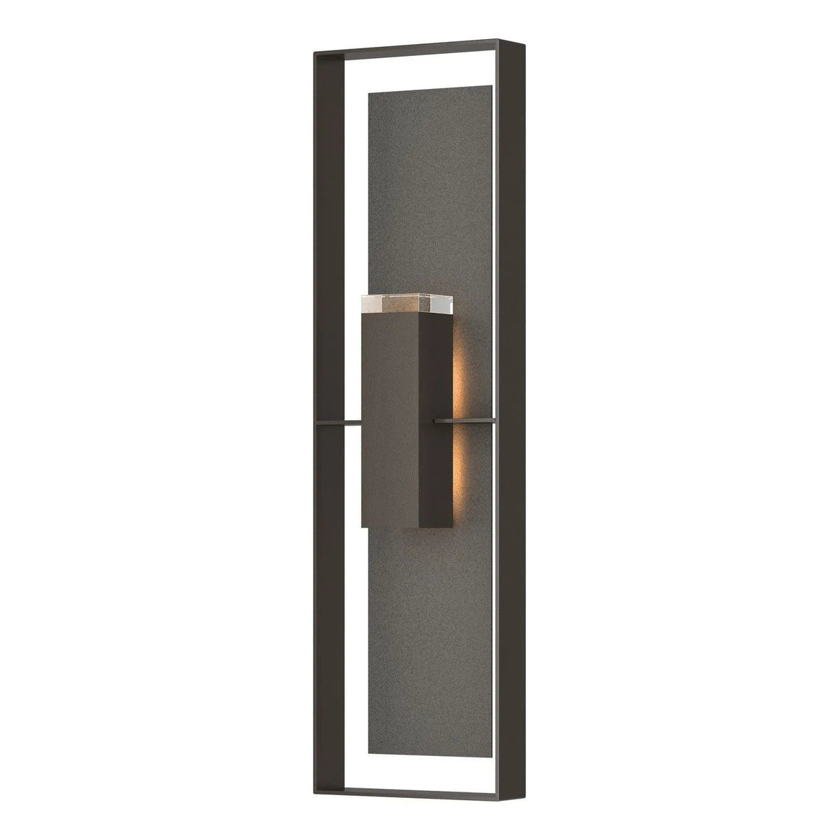 Hubbardton Forge - Shadow Outdoor Wall Sconce - 302608-SKT-14-20-ZM0736 | Montreal Lighting & Hardware