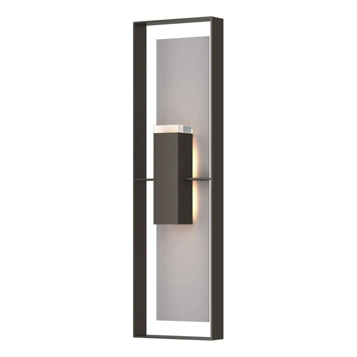 Hubbardton Forge - Shadow Outdoor Wall Sconce - 302608-SKT-14-78-ZM0736 | Montreal Lighting & Hardware