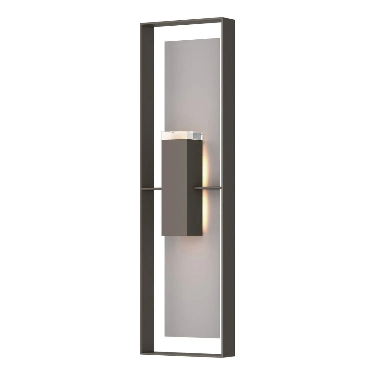 Hubbardton Forge - Shadow Outdoor Wall Sconce - 302608-SKT-77-78-ZM0736 | Montreal Lighting & Hardware