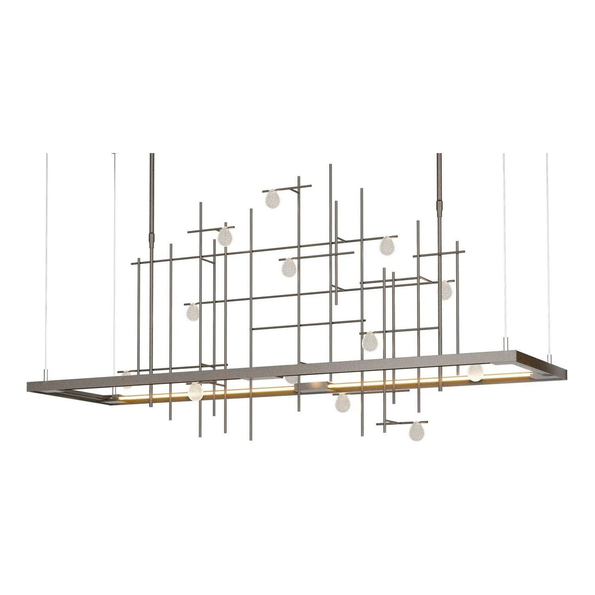 Hubbardton Forge - Spring LED Pendant - 139752-LED-LONG-14-YG0500 | Montreal Lighting & Hardware