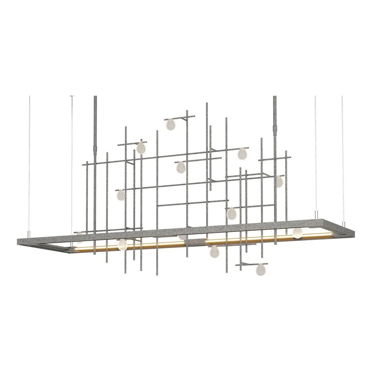 Hubbardton Forge - Spring LED Pendant - 139752-LED-LONG-20-YG0500 | Montreal Lighting & Hardware