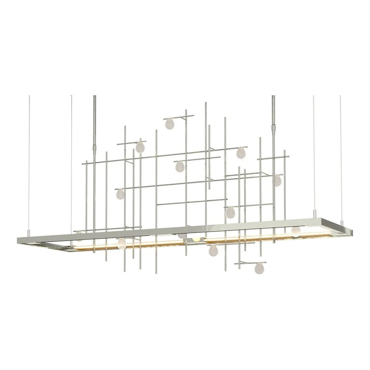 Hubbardton Forge - Spring LED Pendant - 139752-LED-LONG-85-YG0500 | Montreal Lighting & Hardware