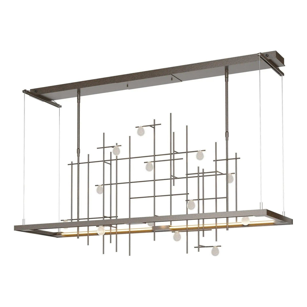 Hubbardton Forge - Spring LED Pendant - 139752-LED-STND-14-YG0500 | Montreal Lighting & Hardware