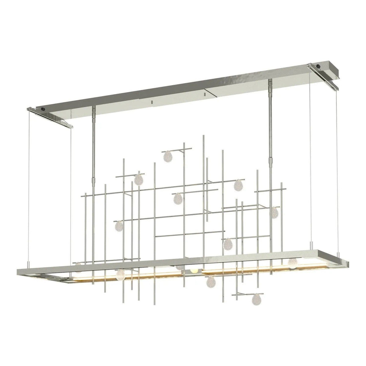 Hubbardton Forge - Spring LED Pendant - 139752-LED-STND-85-YG0500 | Montreal Lighting & Hardware