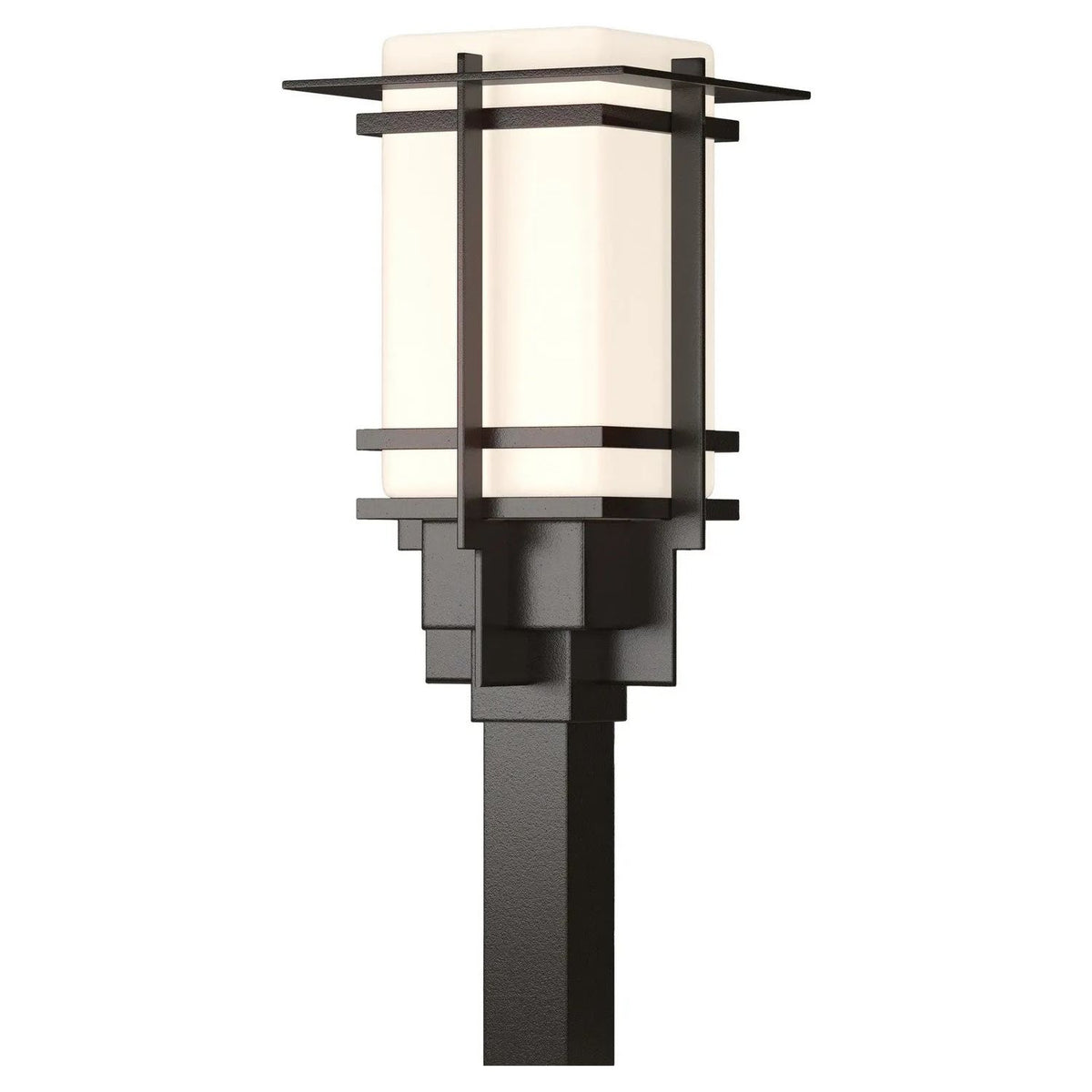 Hubbardton Forge - Tourou Outdoor Post Mount - 346011-SKT-14-GG0076 | Montreal Lighting & Hardware