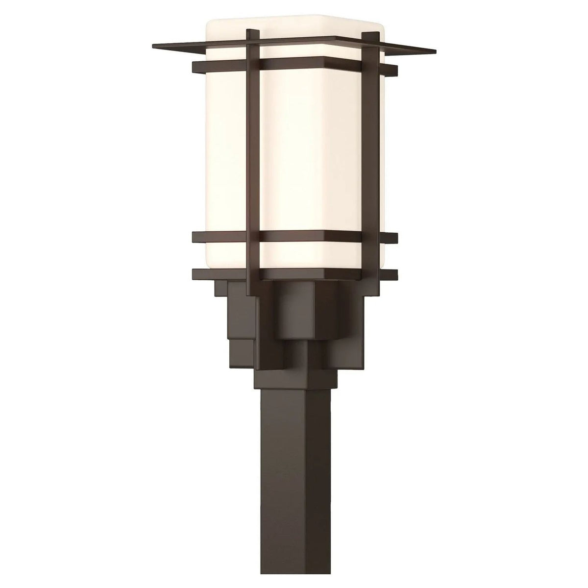 Hubbardton Forge - Tourou Outdoor Post Mount - 346011-SKT-75-GG0076 | Montreal Lighting & Hardware