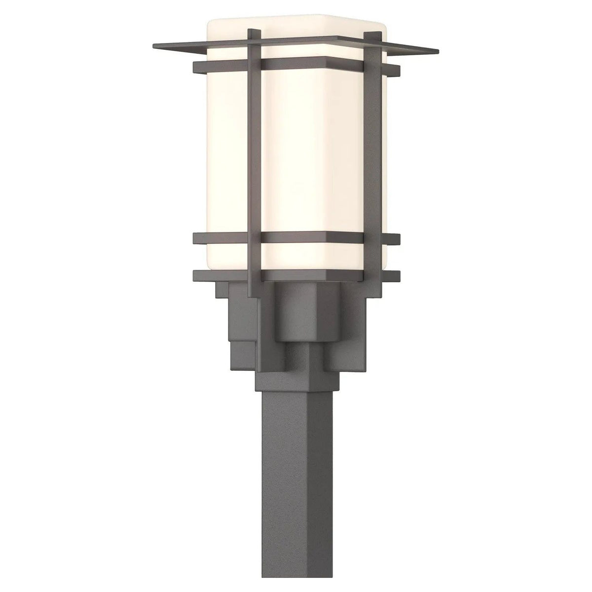 Hubbardton Forge - Tourou Outdoor Post Mount - 346011-SKT-78-GG0076 | Montreal Lighting & Hardware