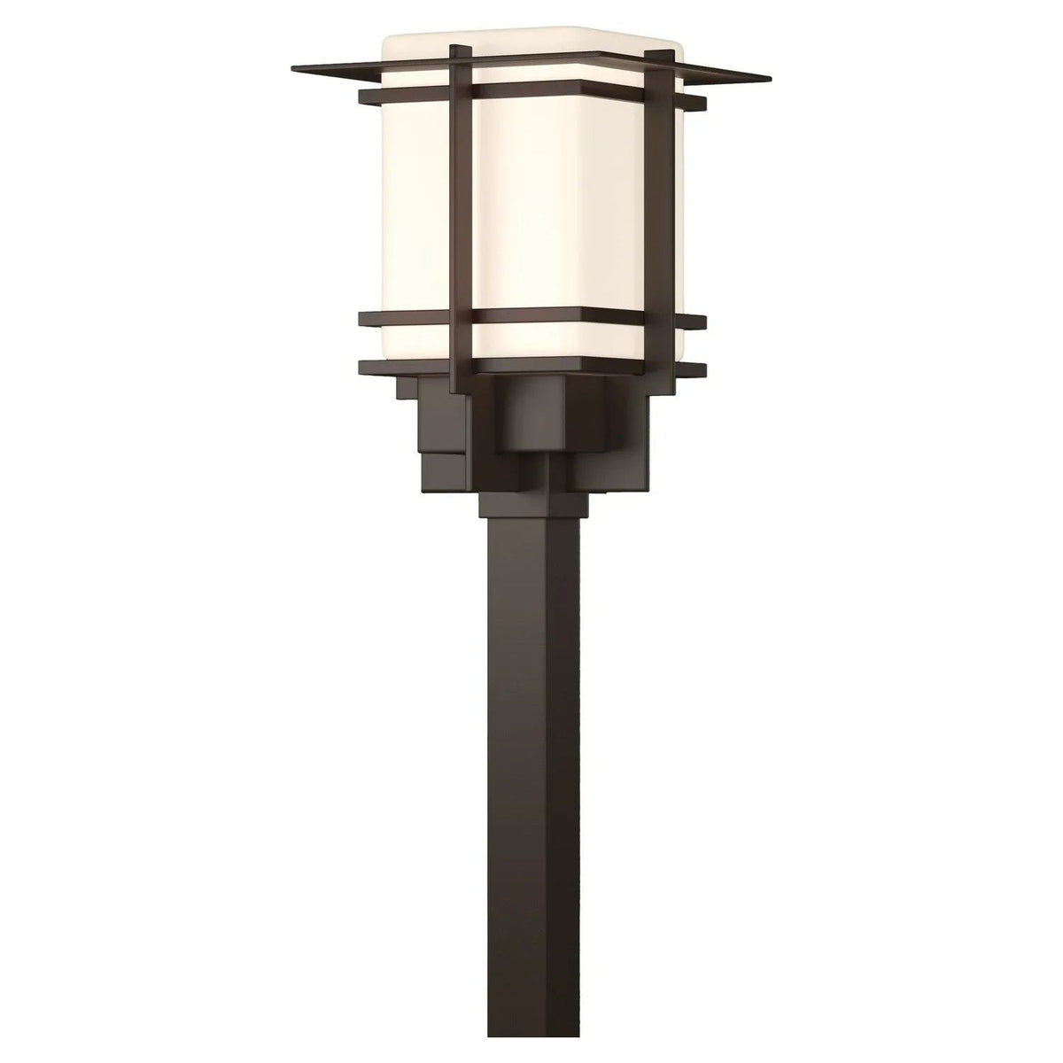 Hubbardton Forge - Tourou Outdoor Post Mount - 346013-SKT-75-GG0084 | Montreal Lighting & Hardware