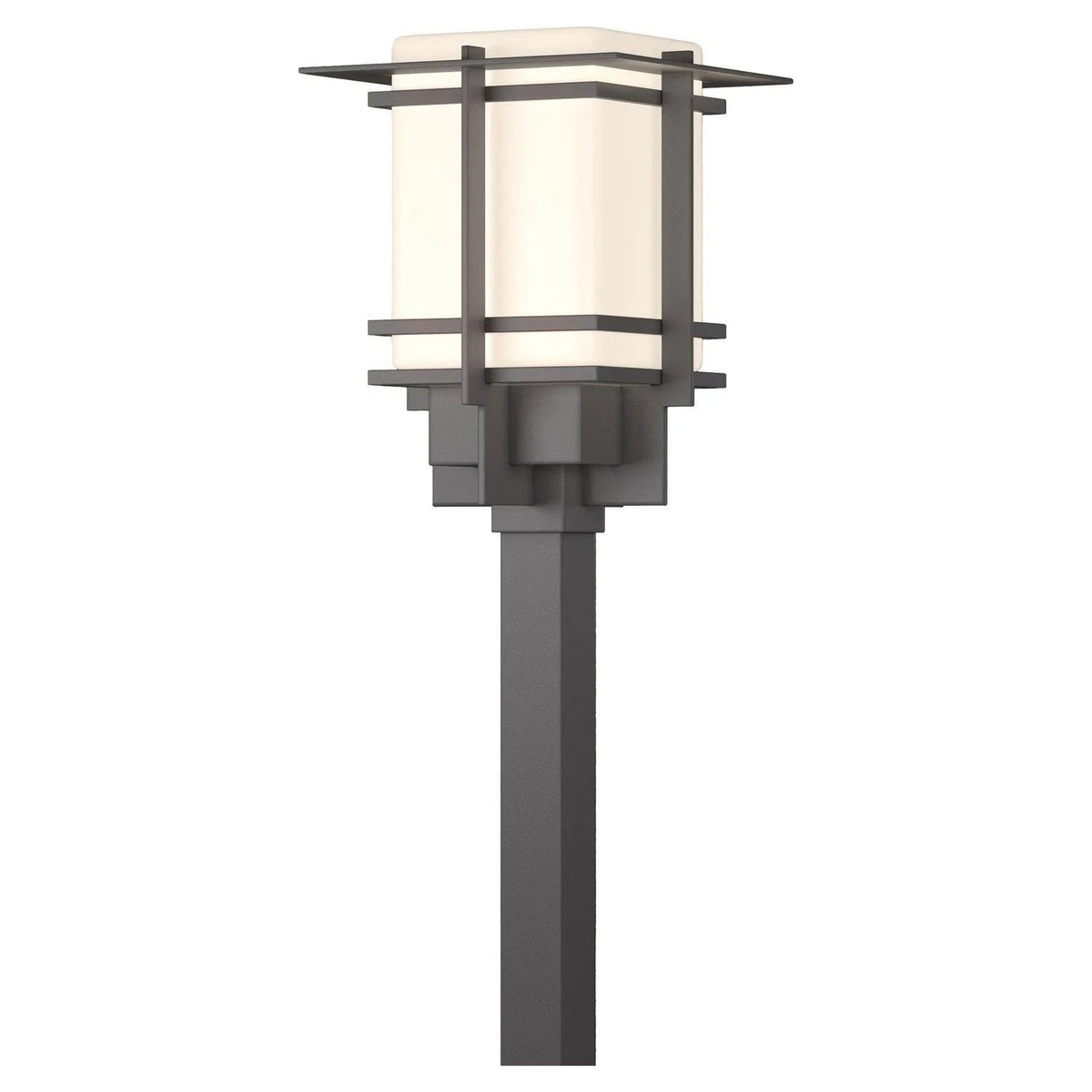 Hubbardton Forge - Tourou Outdoor Post Mount - 346013-SKT-78-GG0084 | Montreal Lighting & Hardware