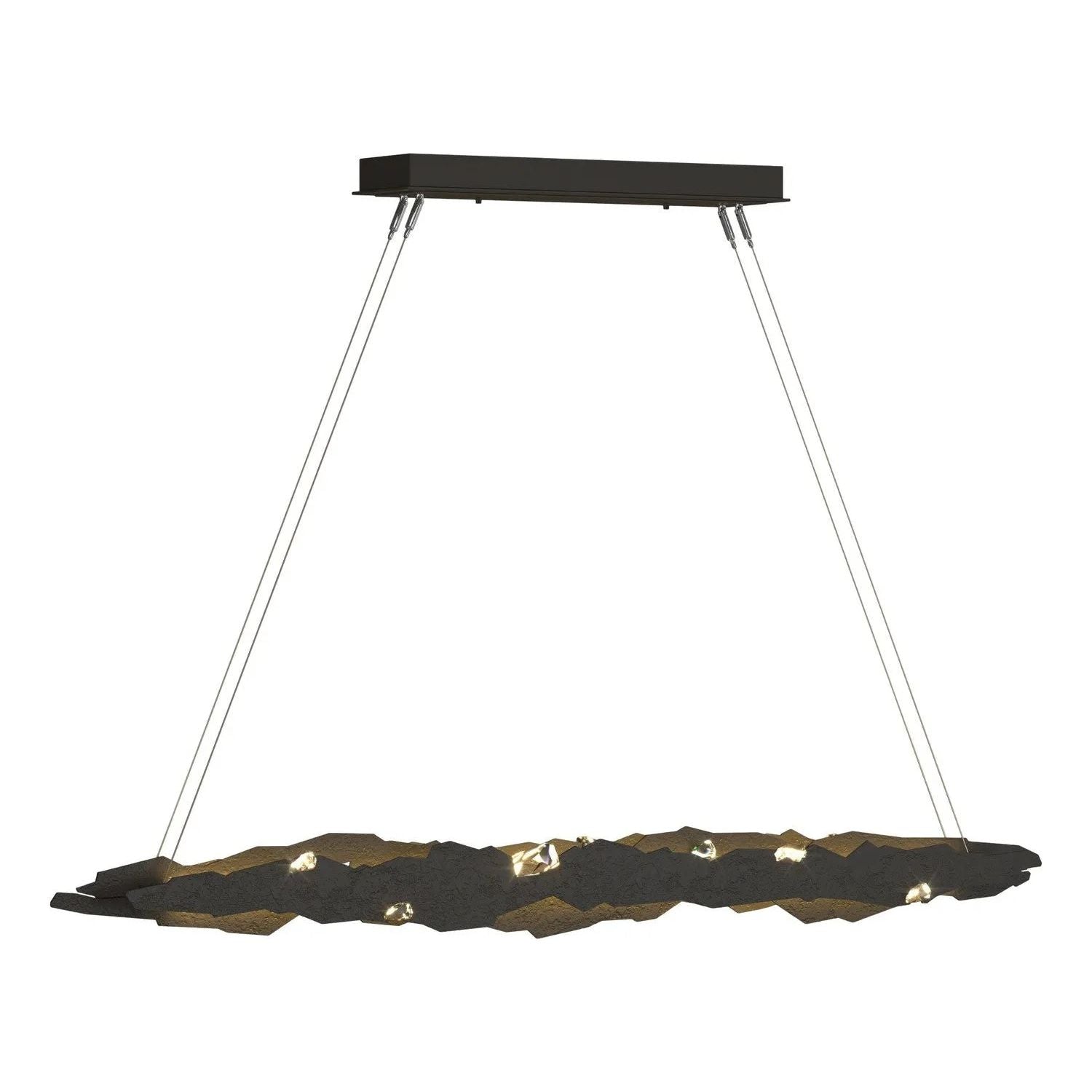 Hubbardton Forge - Trove LED Pendant - 139860-LED-STND-07-CR | Montreal Lighting & Hardware