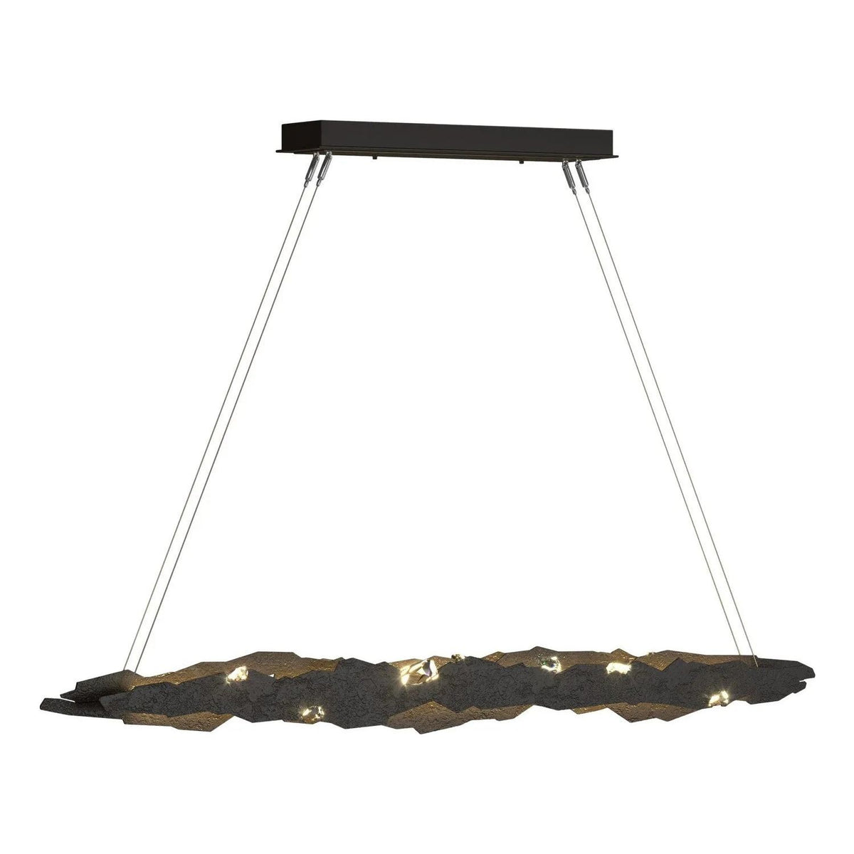 Hubbardton Forge - Trove LED Pendant - 139860-LED-STND-14-CR | Montreal Lighting & Hardware