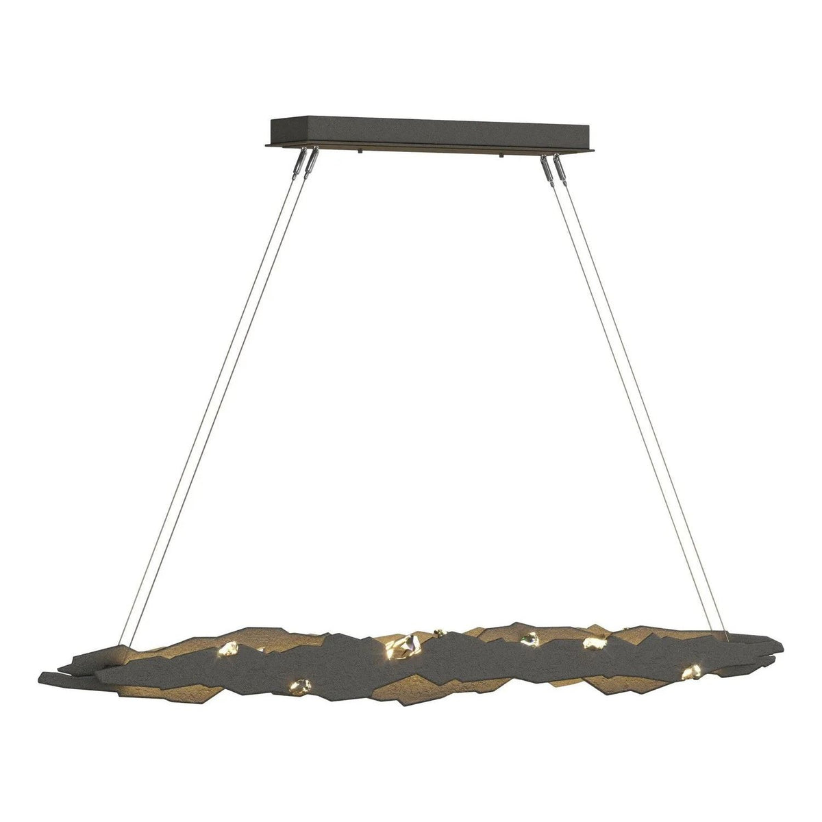 Hubbardton Forge - Trove LED Pendant - 139860-LED-STND-20-CR | Montreal Lighting & Hardware