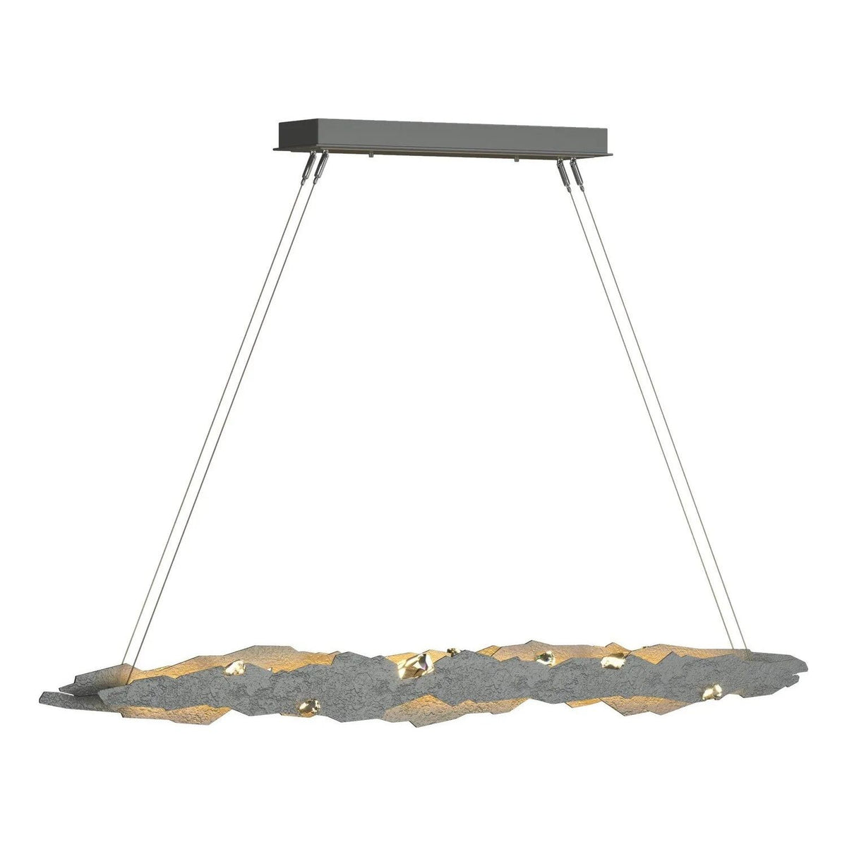 Hubbardton Forge - Trove LED Pendant - 139860-LED-STND-82-CR | Montreal Lighting & Hardware