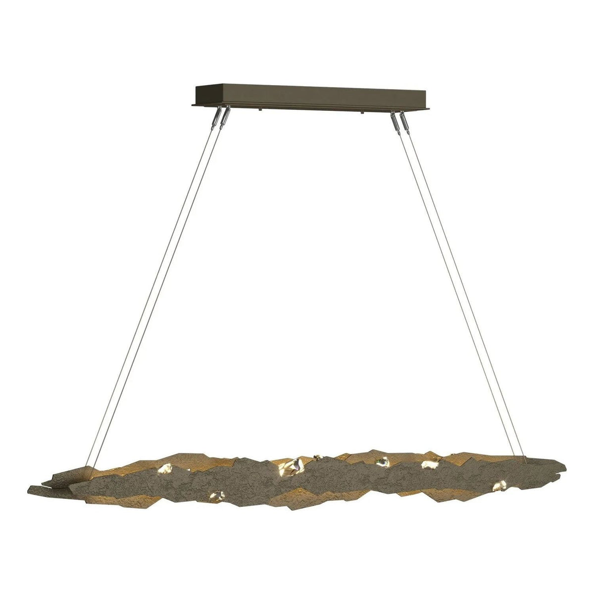 Hubbardton Forge - Trove LED Pendant - 139860-LED-STND-84-CR | Montreal Lighting & Hardware