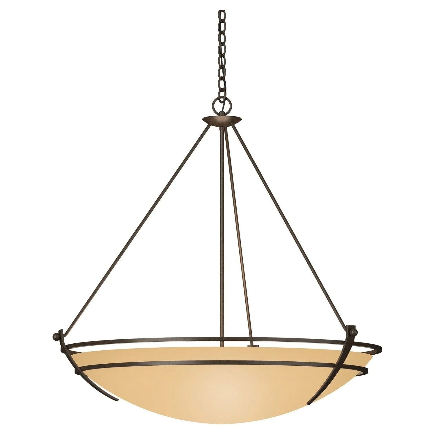 Hubbardton Forge - Tryne Chandelier - 194431-SKT-05-SS0170 | Montreal Lighting & Hardware