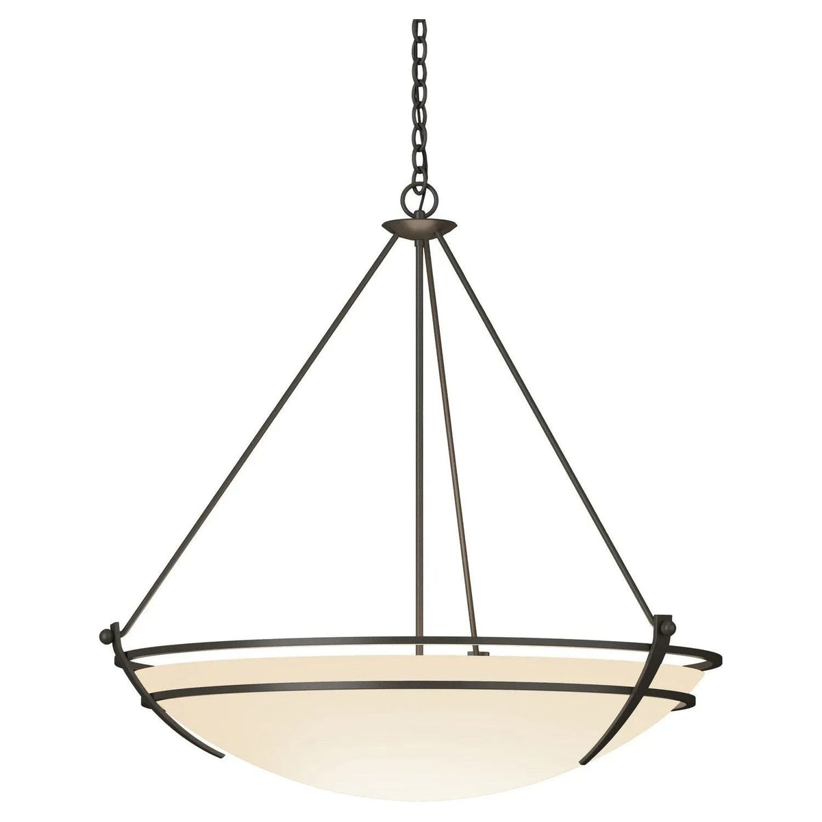 Hubbardton Forge - Tryne Chandelier - 194431-SKT-07-GG0170 | Montreal Lighting & Hardware