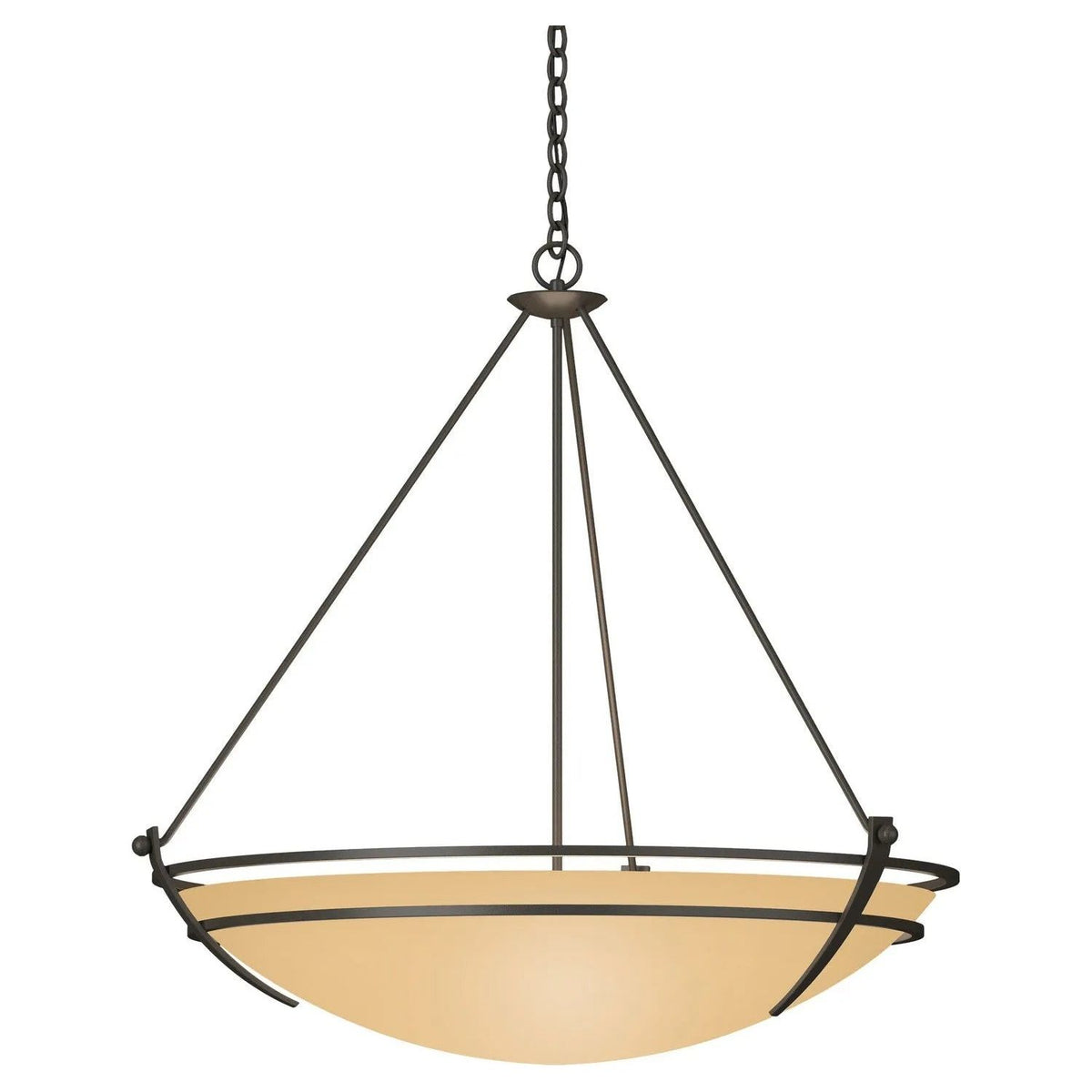 Hubbardton Forge - Tryne Chandelier - 194431-SKT-07-SS0170 | Montreal Lighting & Hardware