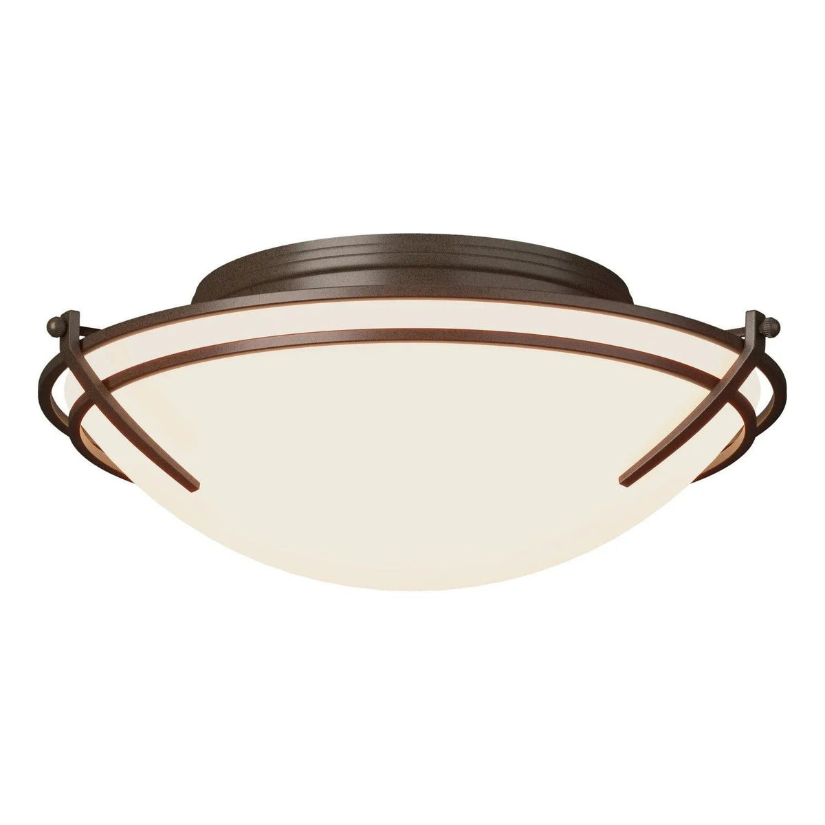 Hubbardton Forge - Tryne Flush Mount - 124402-SKT-05-GG0098 | Montreal Lighting & Hardware