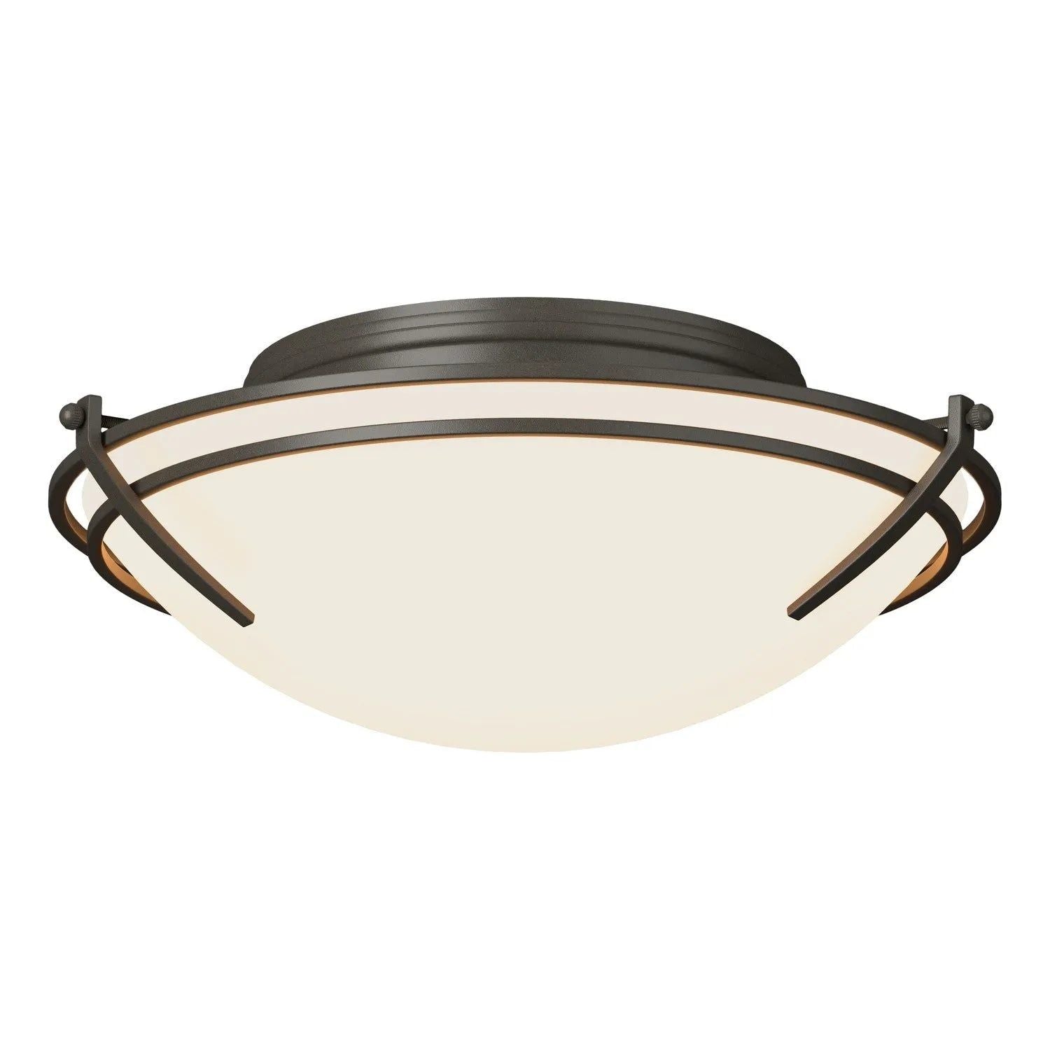 Hubbardton Forge - Tryne Flush Mount - 124402-SKT-07-GG0098 | Montreal Lighting & Hardware