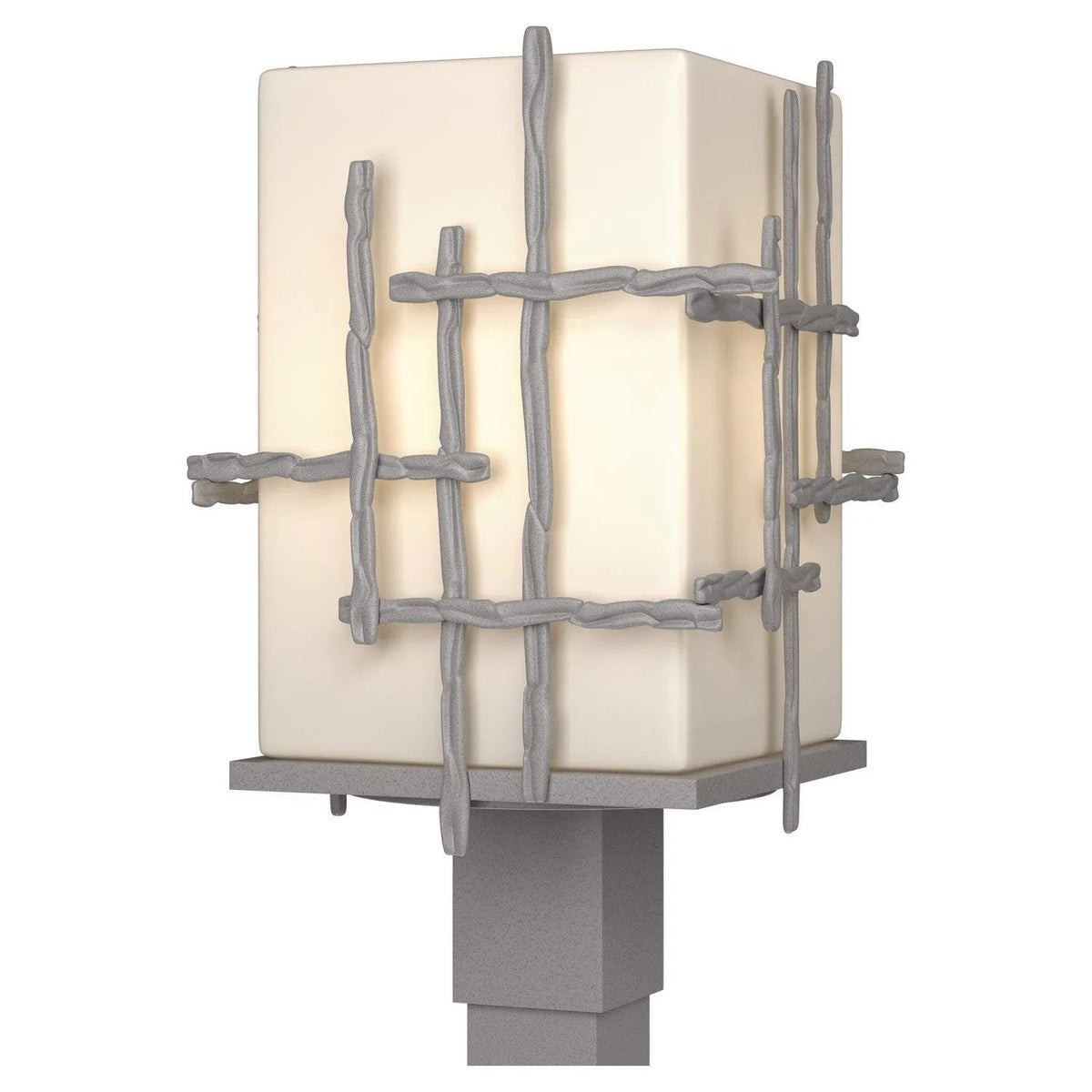 Hubbardton Forge - Tura Outdoor Post Mount - 342023-SKT-78-GG0084 | Montreal Lighting & Hardware