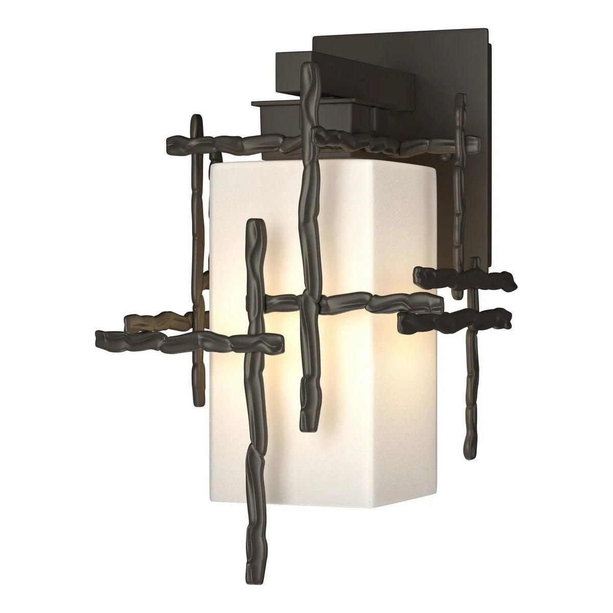 Hubbardton Forge - Tura Outdoor Wall Sconce - 302580-SKT-77-GG0111 | Montreal Lighting & Hardware