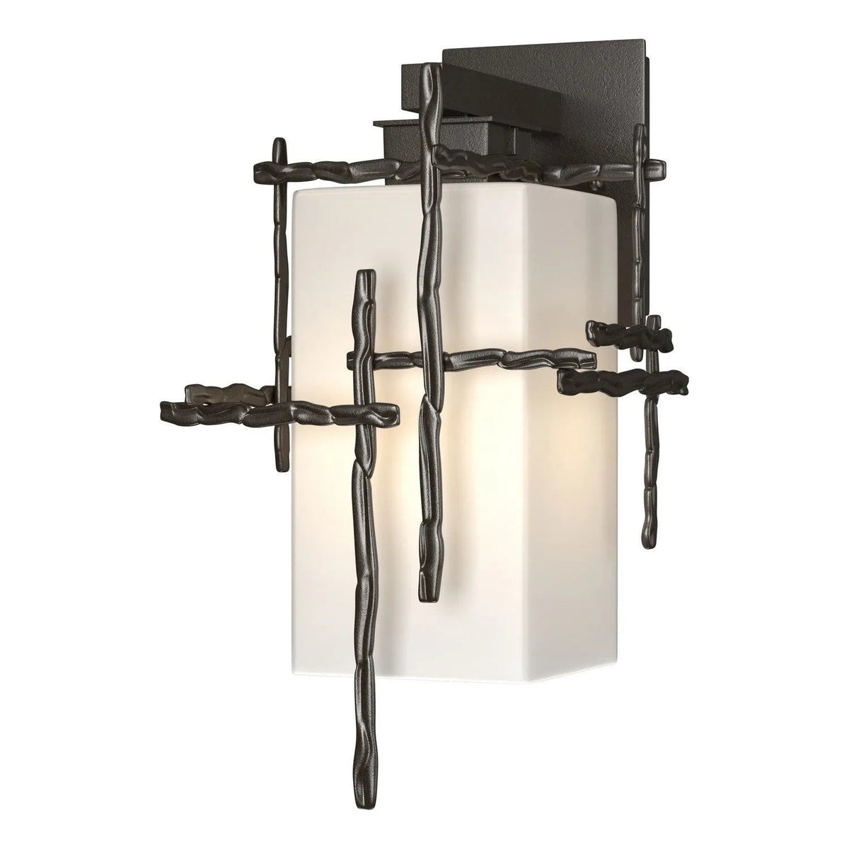 Hubbardton Forge - Tura Outdoor Wall Sconce - 302581-SKT-14-GG0093 | Montreal Lighting & Hardware