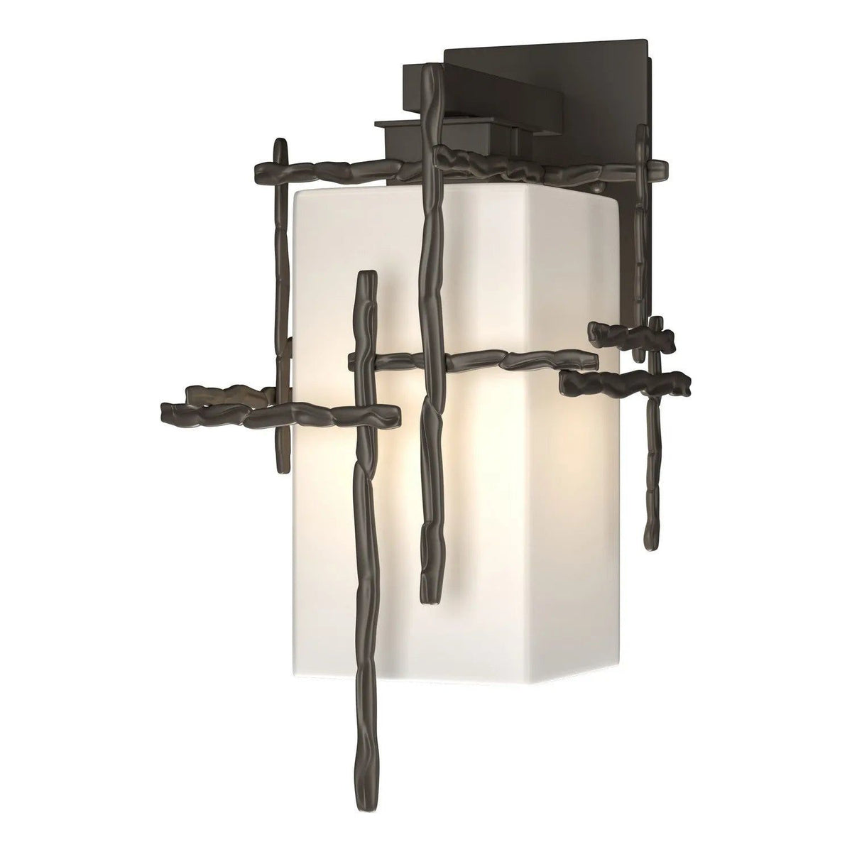 Hubbardton Forge - Tura Outdoor Wall Sconce - 302581-SKT-77-GG0093 | Montreal Lighting & Hardware