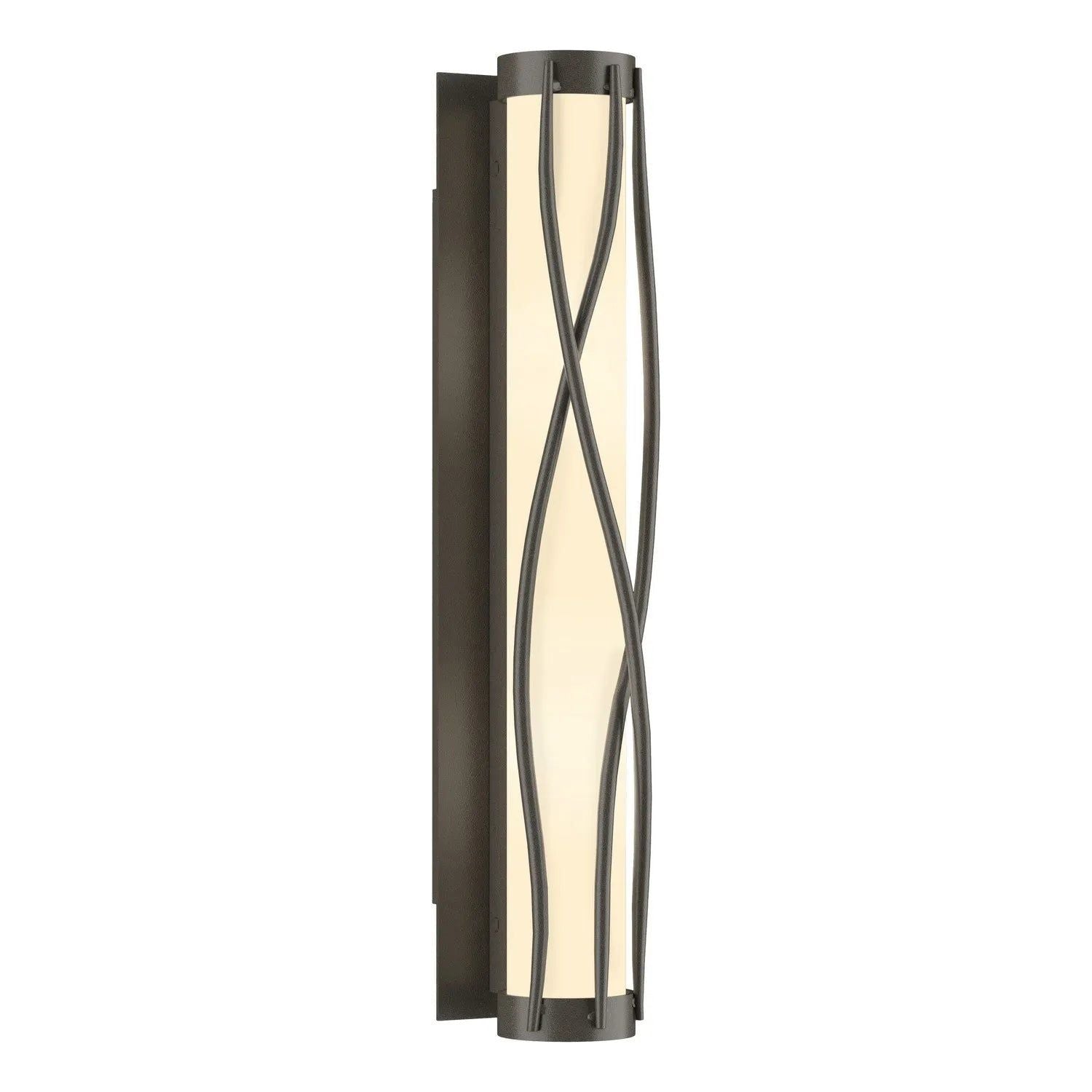 Hubbardton Forge - Twine Wall Sconce - 205401-SKT-07-GG0347 | Montreal Lighting & Hardware