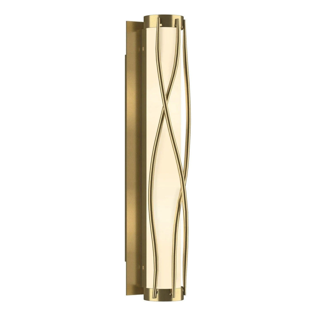 Hubbardton Forge - Twine Wall Sconce - 205401-SKT-86-GG0347 | Montreal Lighting & Hardware