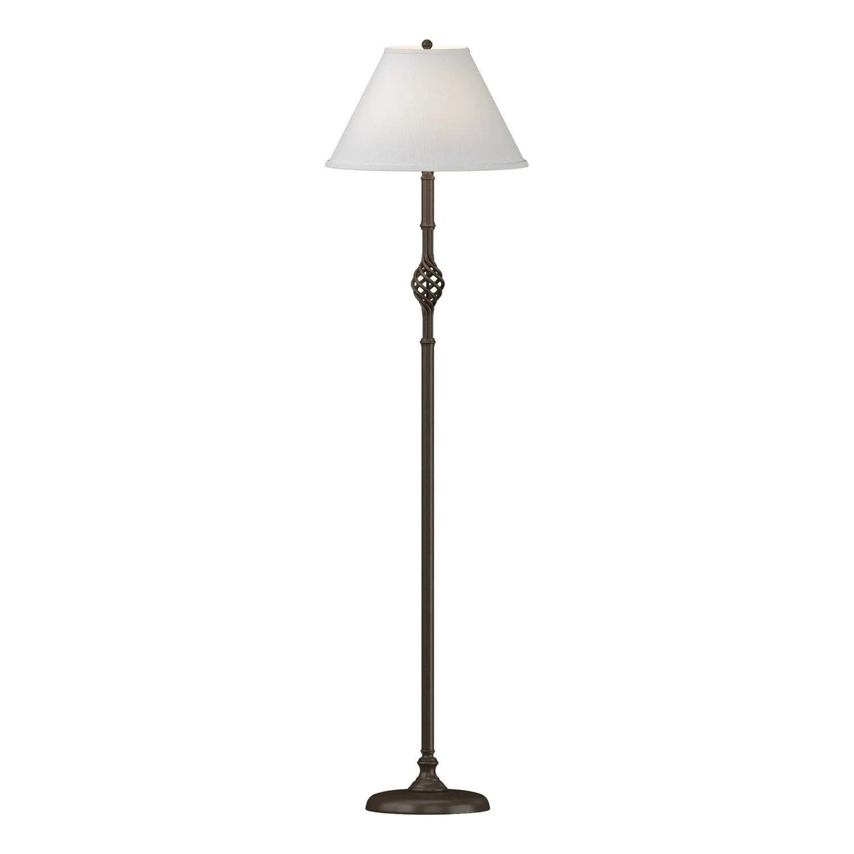 Hubbardton Forge - Twist Basket Floor Lamp - 242161-SKT-05-SF1755 | Montreal Lighting & Hardware