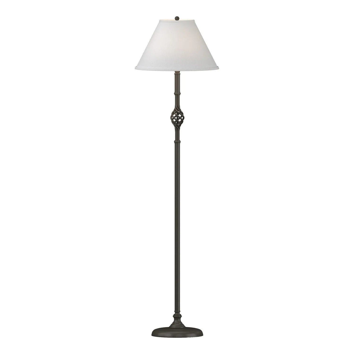 Hubbardton Forge - Twist Basket Floor Lamp - 242161-SKT-07-SF1755 | Montreal Lighting & Hardware