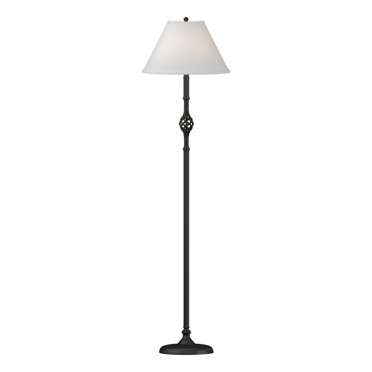 Hubbardton Forge - Twist Basket Floor Lamp - 242161-SKT-10-SF1755 | Montreal Lighting & Hardware