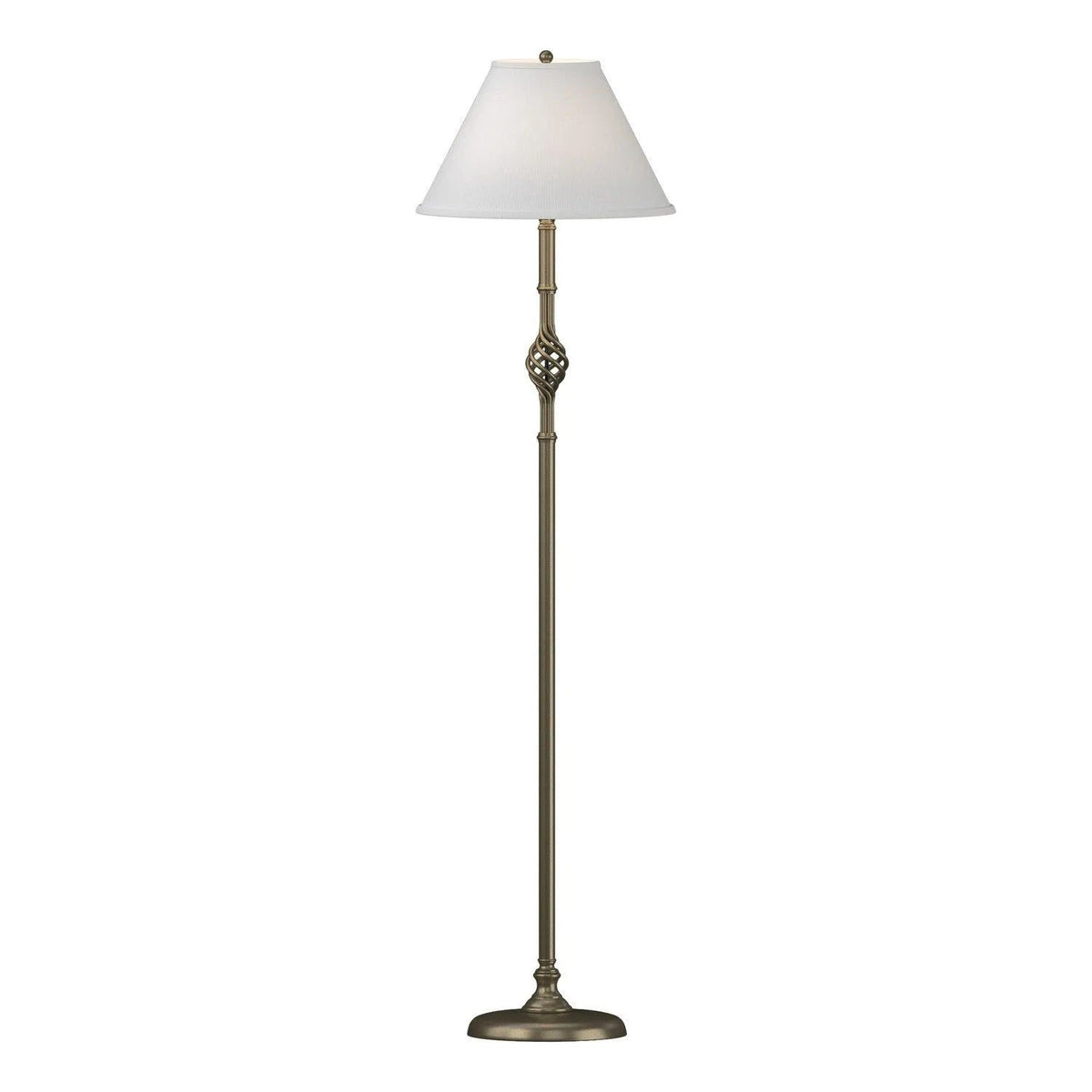 Hubbardton Forge - Twist Basket Floor Lamp - 242161-SKT-84-SF1755 | Montreal Lighting & Hardware