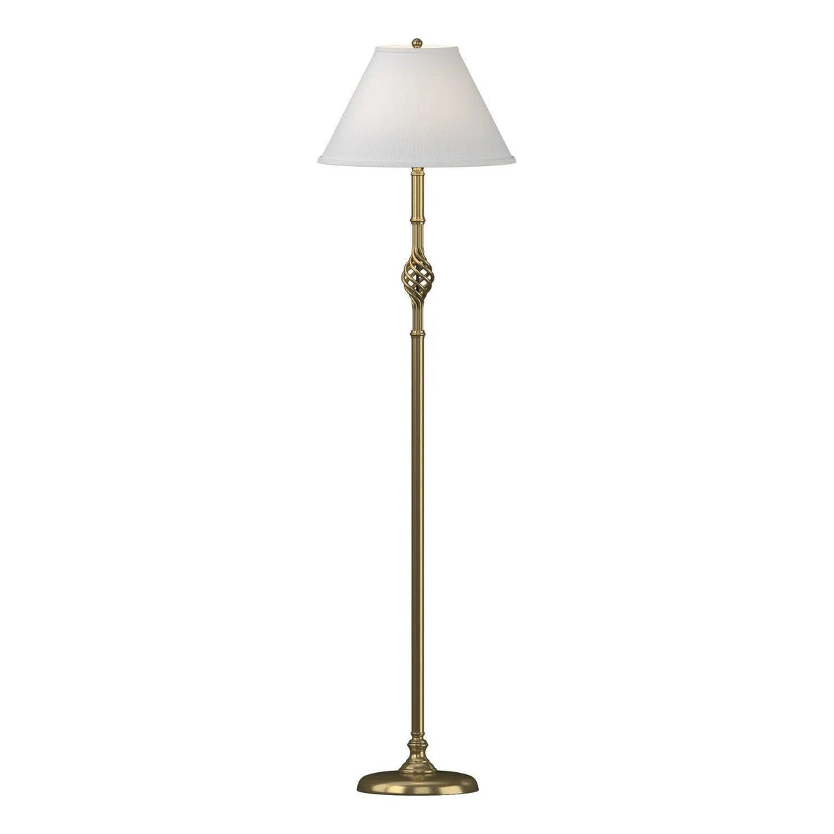 Hubbardton Forge - Twist Basket Floor Lamp - 242161-SKT-86-SF1755 | Montreal Lighting & Hardware