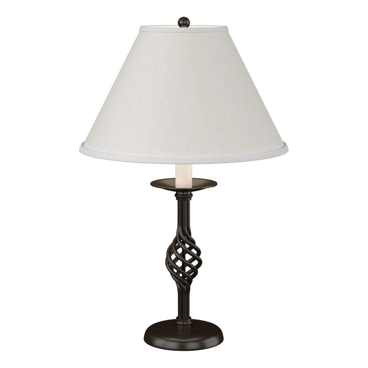 Hubbardton Forge - Twist Basket Table Lamp - 265001-SKT-14-SF1555 | Montreal Lighting & Hardware