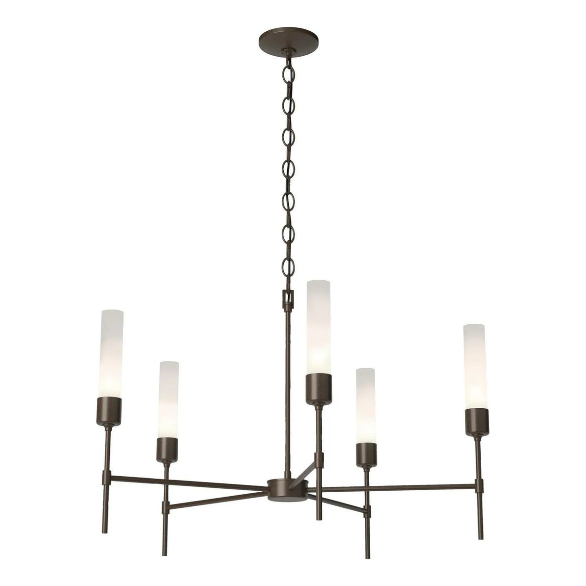 Hubbardton Forge - Vela Chandelier - 105045-SKT-05-FD0611 | Montreal Lighting & Hardware