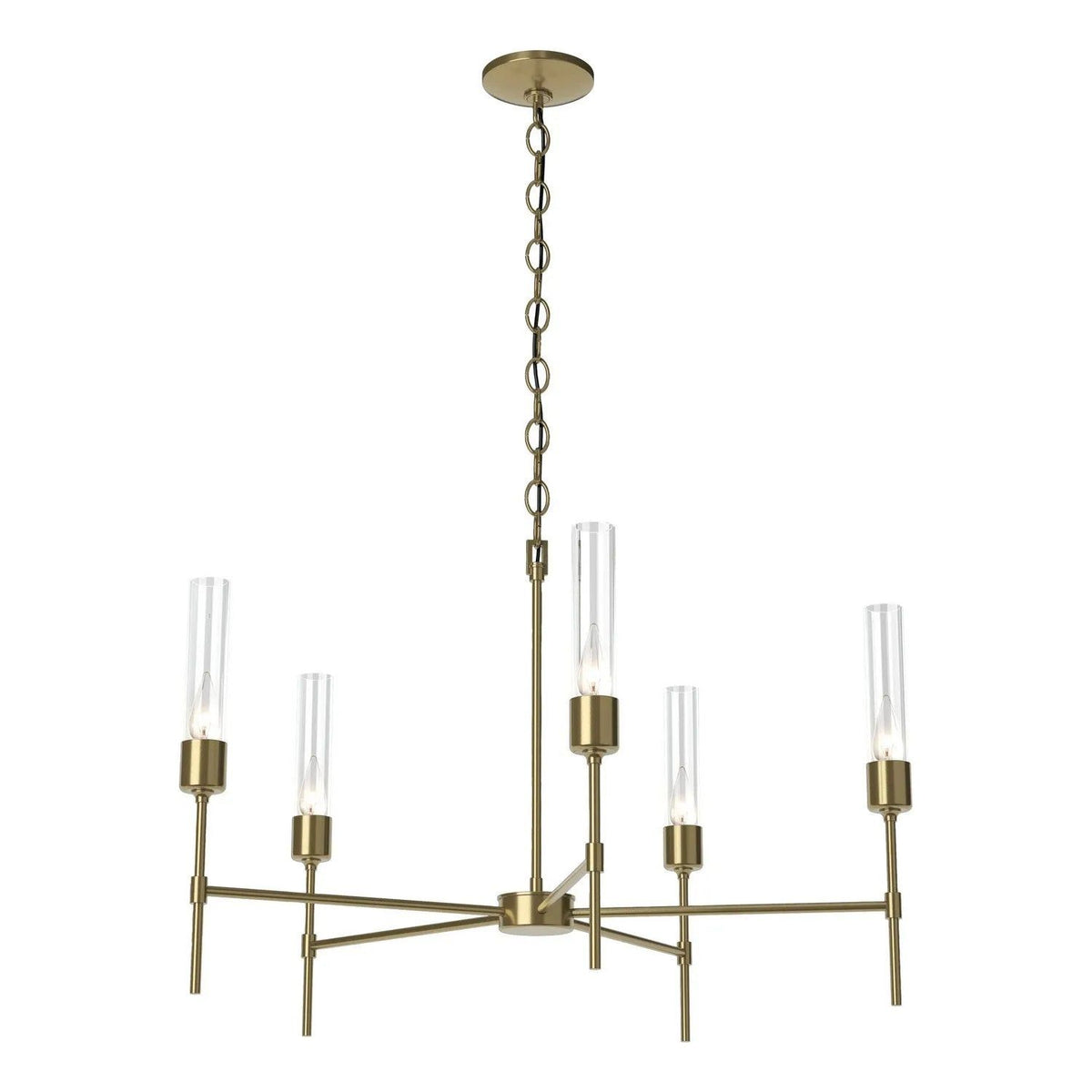 Hubbardton Forge - Vela Chandelier - 105045-SKT-86-ZM0611 | Montreal Lighting & Hardware