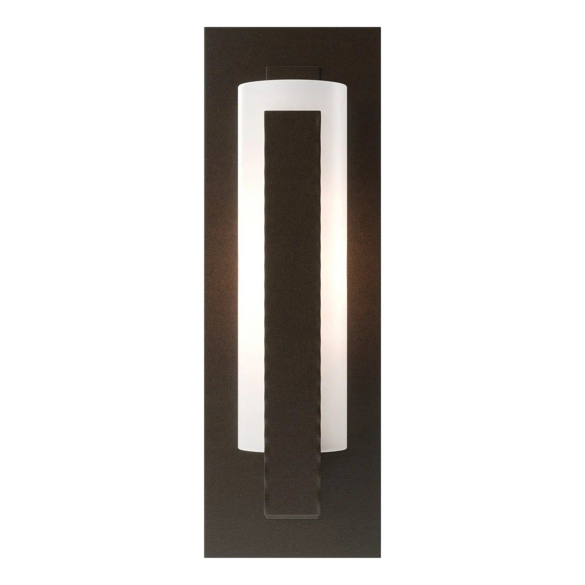 Hubbardton Forge - Vertical Bar Wall Sconce w/ Backplate - 217185-SKT-14-GG0065 | Montreal Lighting & Hardware