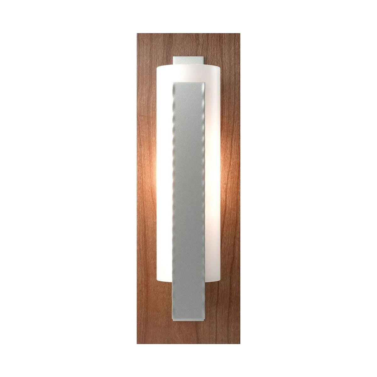 Hubbardton Forge - Vertical Bar Wall Sconce w/ Backplate - 217186-SKT-82-CH-GG0065 | Montreal Lighting & Hardware