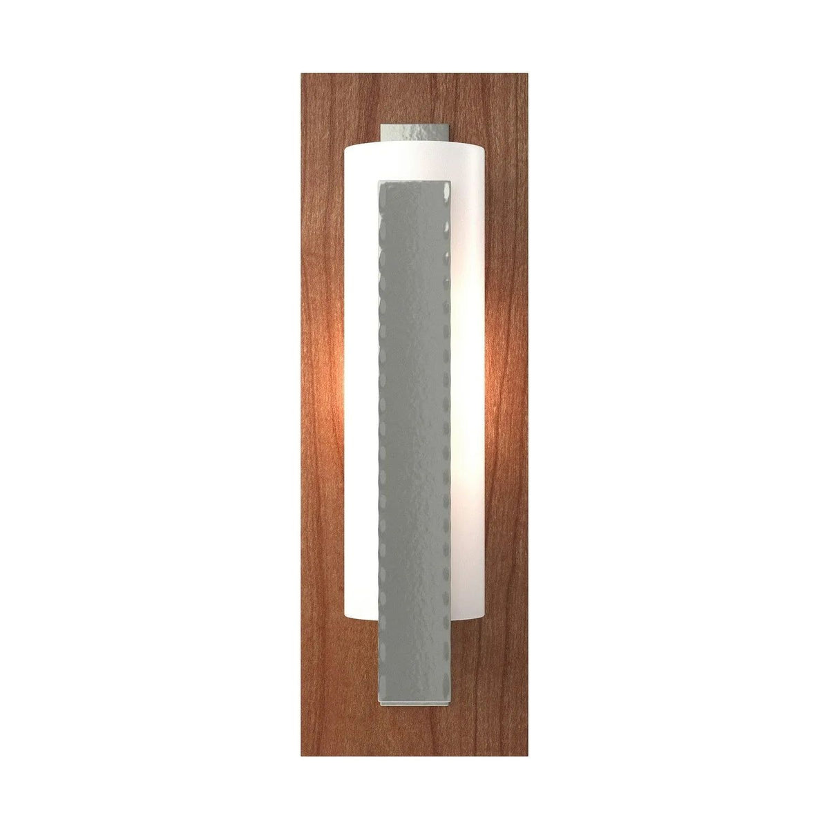 Hubbardton Forge - Vertical Bar Wall Sconce w/ Backplate - 217186-SKT-85-CH-GG0065 | Montreal Lighting & Hardware