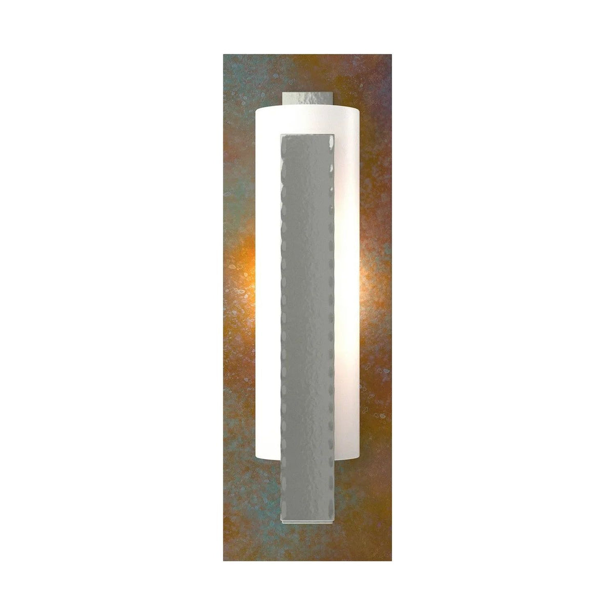 Hubbardton Forge - Vertical Bar Wall Sconce w/ Backplate - 217186-SKT-85-CP-GG0065 | Montreal Lighting & Hardware