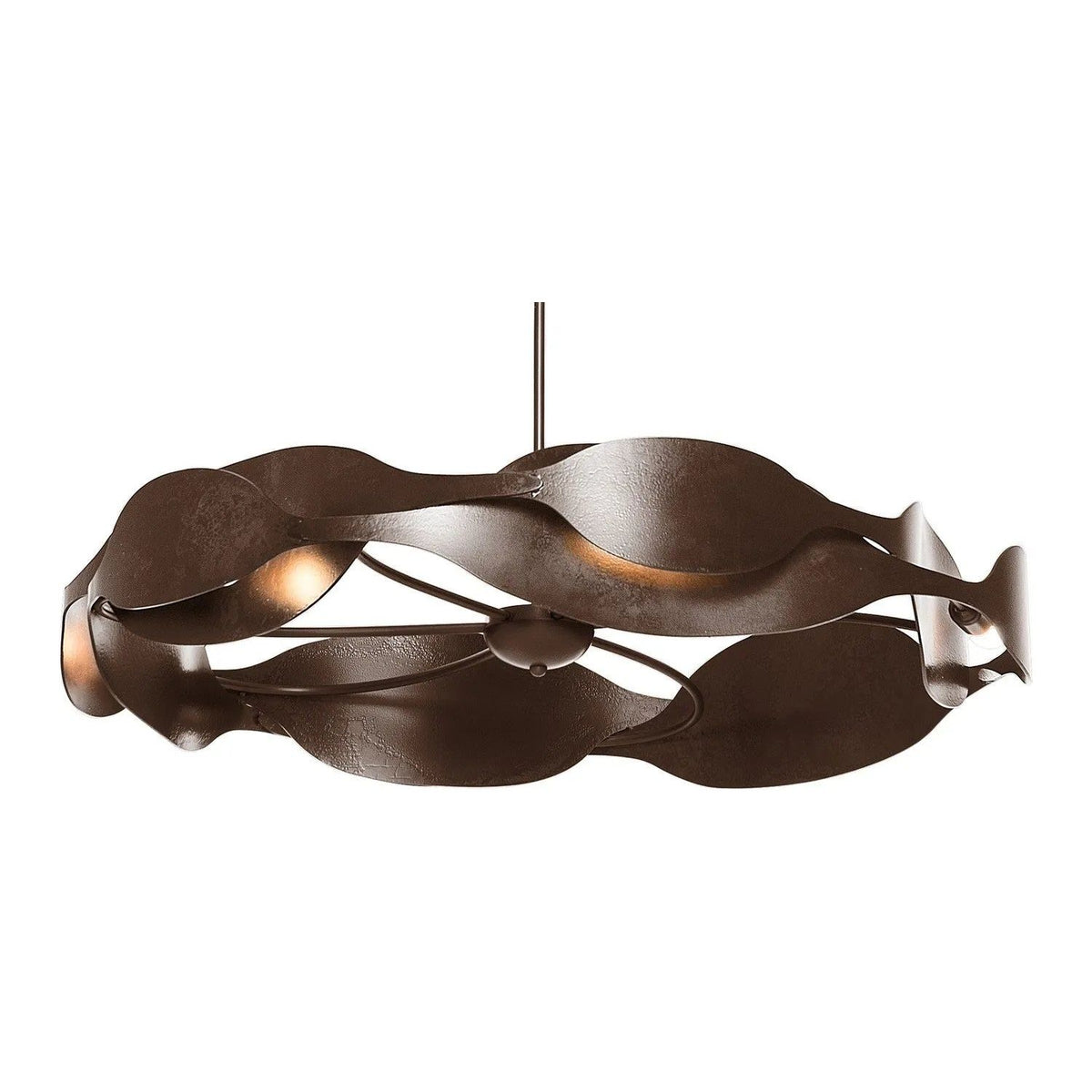 Hubbardton Forge - Waves Pendant - 132160-SKT-MULT-05 | Montreal Lighting & Hardware