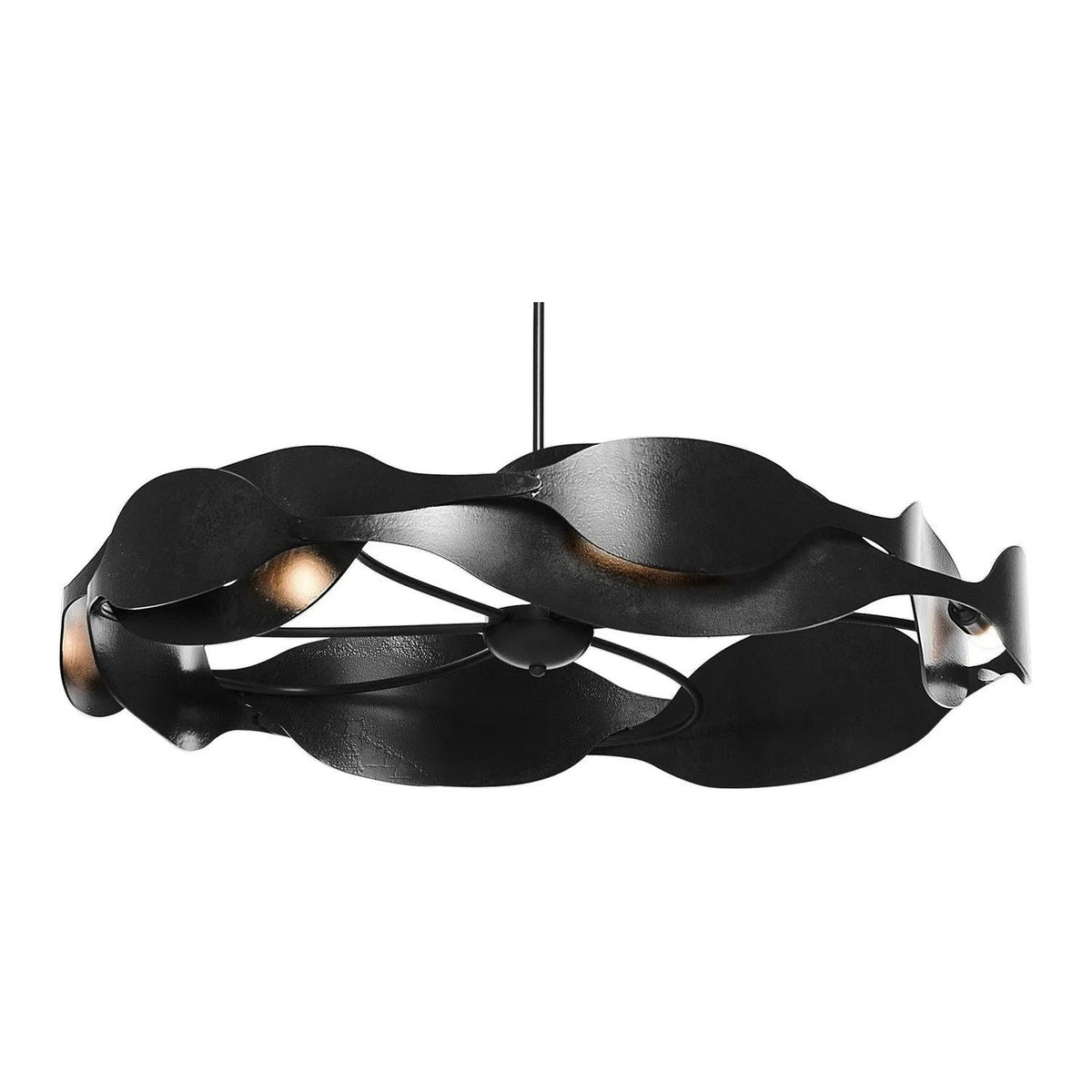 Hubbardton Forge - Waves Pendant - 132160-SKT-MULT-10 | Montreal Lighting & Hardware