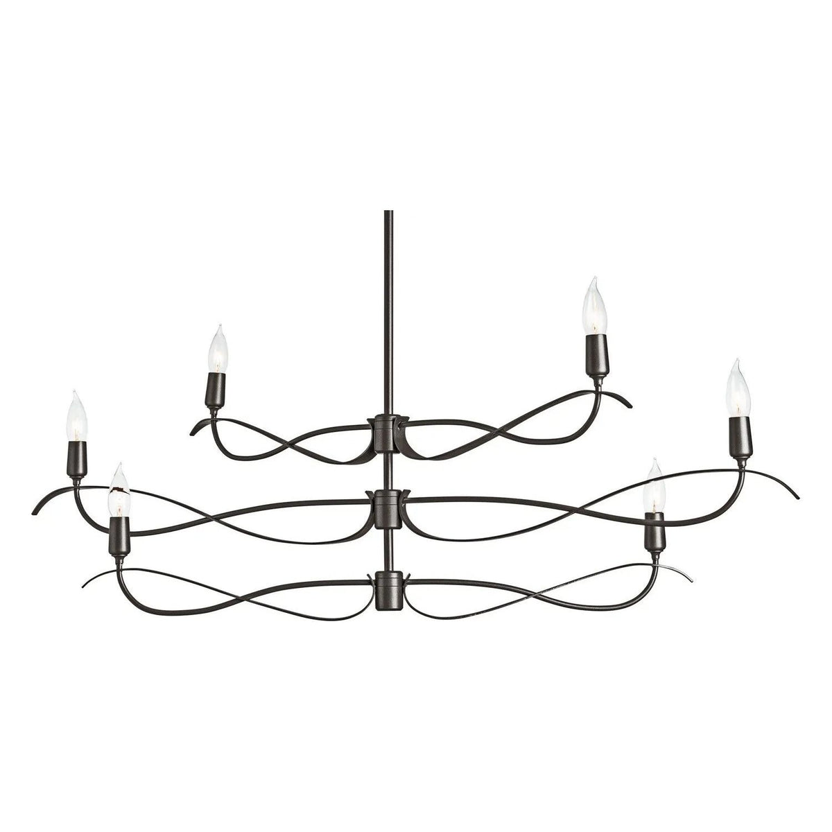 Hubbardton Forge - Willow Chandelier - 136350-SKT-MULT-07 | Montreal Lighting & Hardware