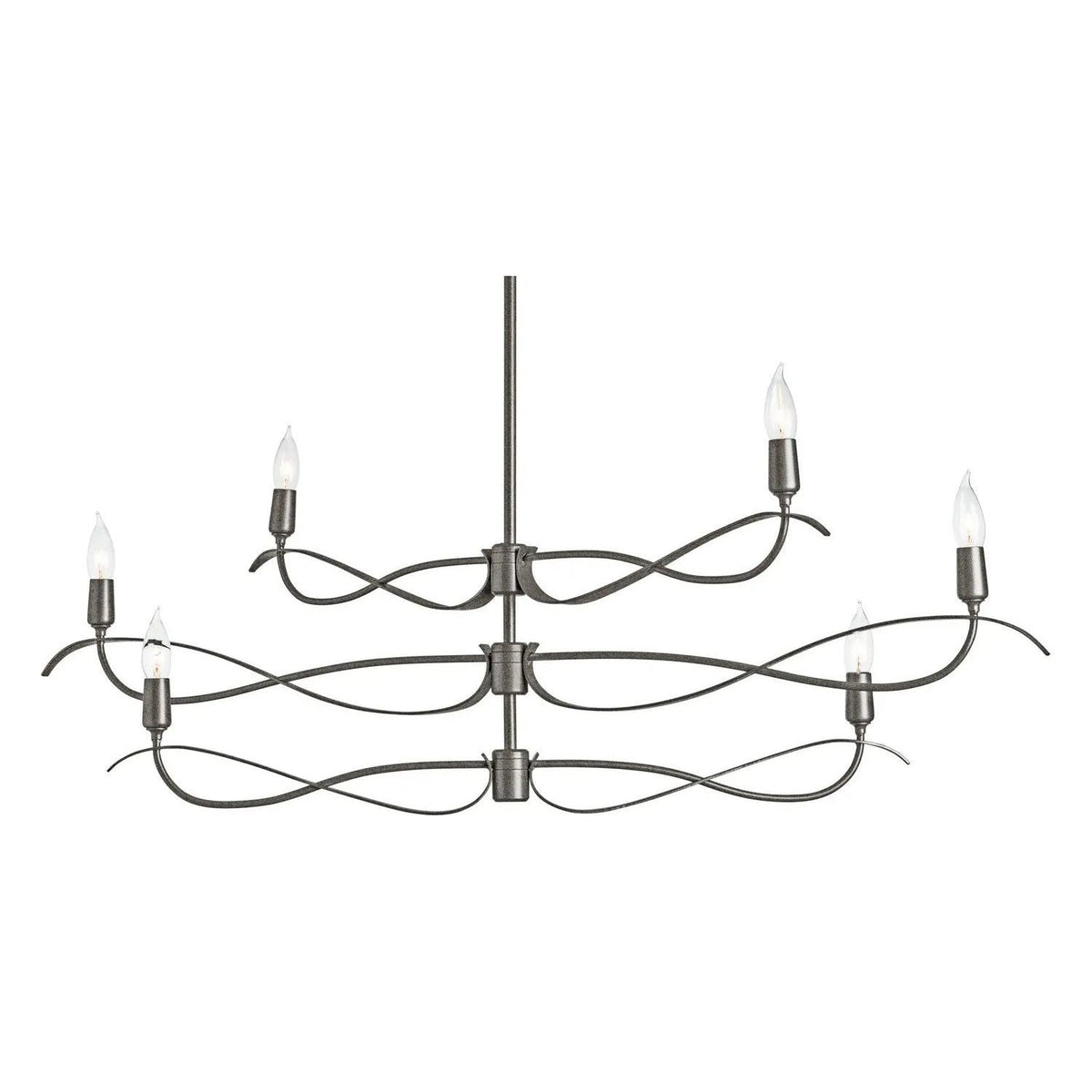 Hubbardton Forge - Willow Chandelier - 136350-SKT-MULT-20 | Montreal Lighting & Hardware