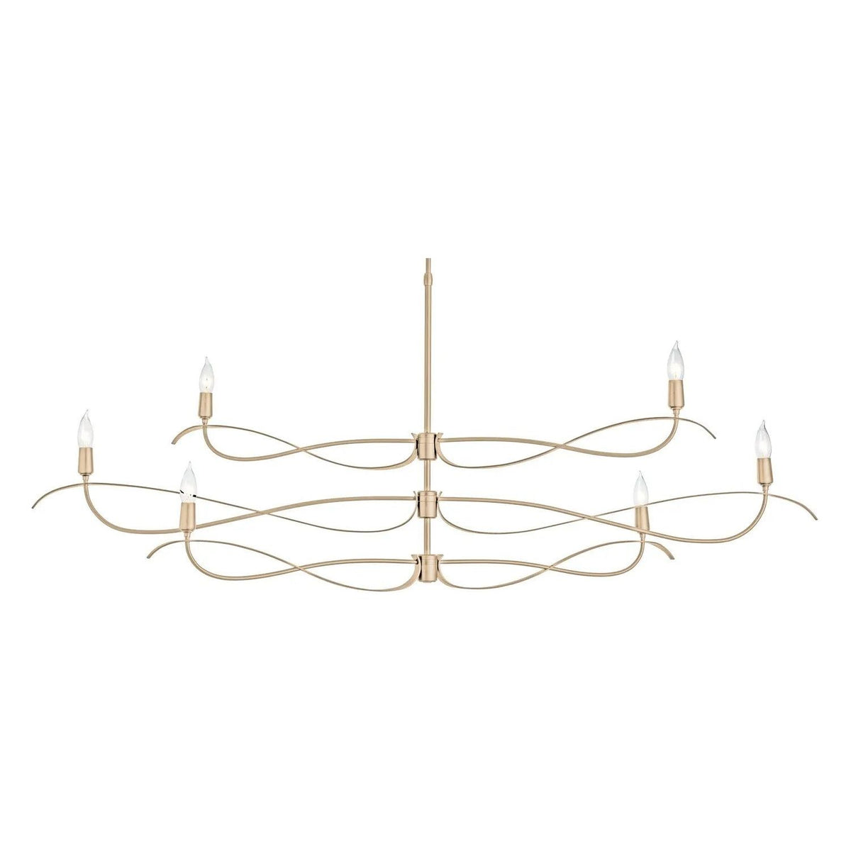 Hubbardton Forge - Willow Chandelier - 136352-SKT-MULT-84 | Montreal Lighting & Hardware