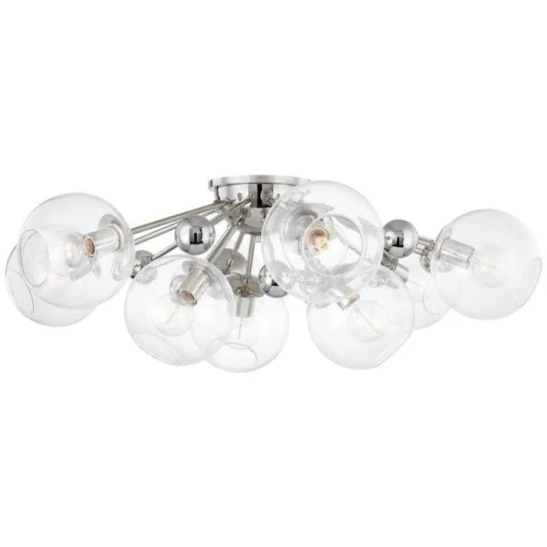 Hudson Valley Lighting - Abbott Semi Flush Mount - 8042-PN | Montreal Lighting & Hardware