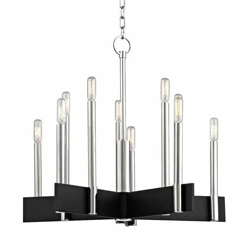 Hudson Valley Lighting - Abrams Chandelier - 8825-PN | Montreal Lighting & Hardware