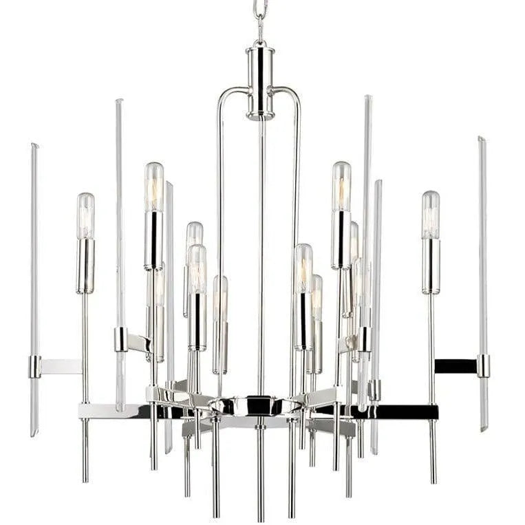 Hudson Valley Lighting - Bari Chandelier - 9912-PN | Montreal Lighting & Hardware