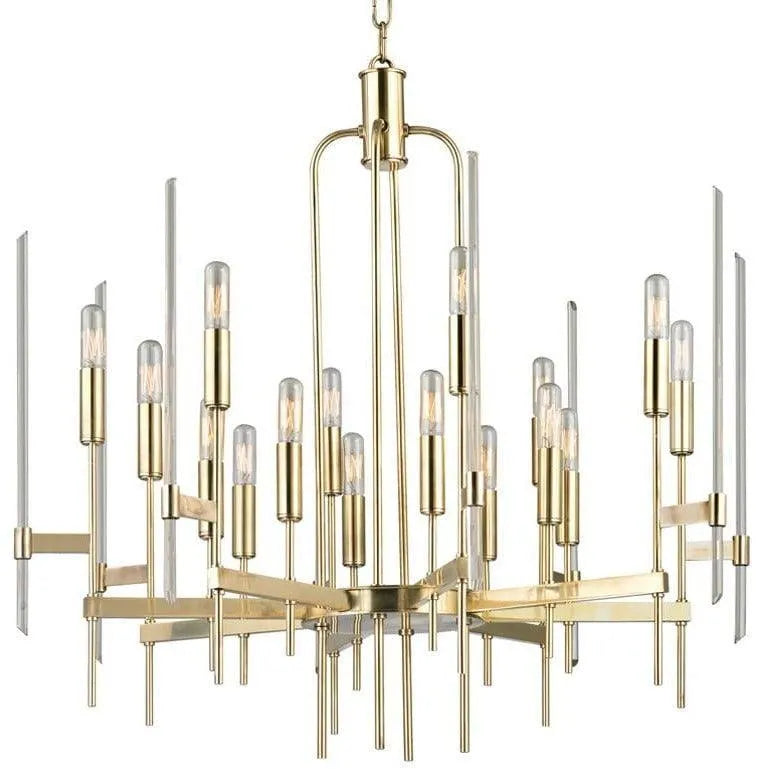 Hudson Valley Lighting - Bari Chandelier - 9916-AGB | Montreal Lighting & Hardware